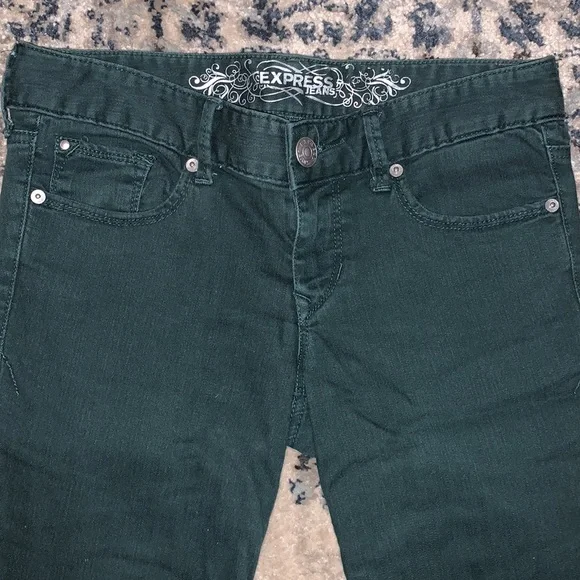 Dark green jeans - Picture 3 of 7